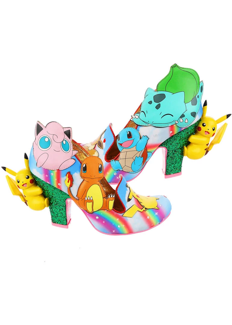 Irregular Choice Pokémon Pokemon Party Pumps In Multi New In