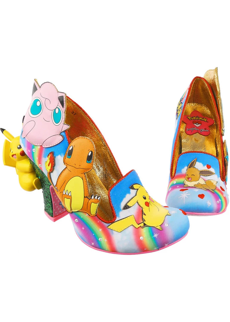 Irregular Choice Pokémon Pokemon Party Pumps In Multi New In