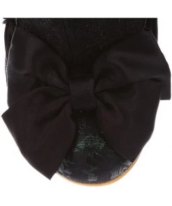 New In Irregular Choice Halloween Ghostly Waltz Boots Black