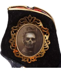 New In Irregular Choice Halloween Ghostly Waltz Boots Black