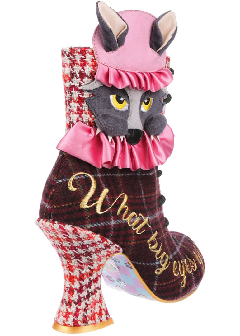 Irregular Choice Little Red 70's Boots Brown