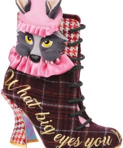 Irregular Choice Little Red 70's Boots Brown