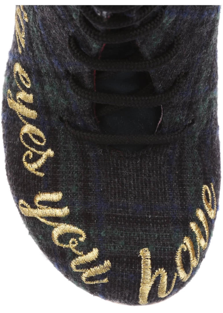 Irregular Choice Little Red 70's Boots Black