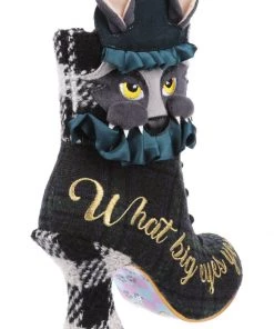 Irregular Choice Little Red 70's Boots Black