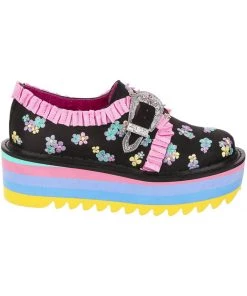 Irregular Choice So Refreshing Kawaii Shoes Black