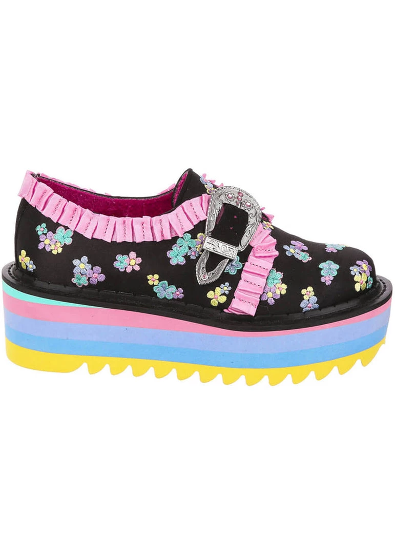 Irregular Choice So Refreshing Kawaii Shoes Black