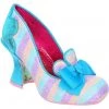 Irregular Choice Fleur De Lis 70's Pumps Blue