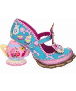Irregular Choice Afternoon Treat Teapot Pumps Blue New In