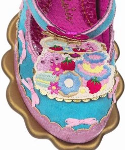 Irregular Choice Afternoon Treat Teapot Pumps Blue New In