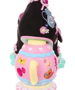 Irregular Choice Afternoon Treat Teapot Pumps Black