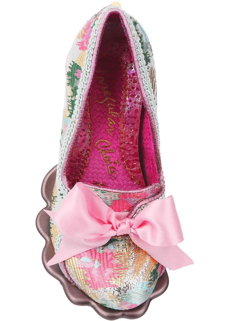 Irregular Choice Elevenses Teapot Pumps In Pink