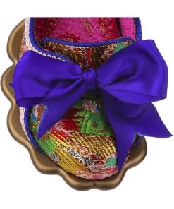 New In Irregular Choice Elevenses Teapot Pumps Blue