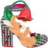 New In Irregular Choice Good Seed Ladybug Bunny Pumps Black
