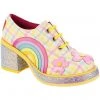 Irregular Choice Rainbows And Love 60's Platform Pumps Pastels