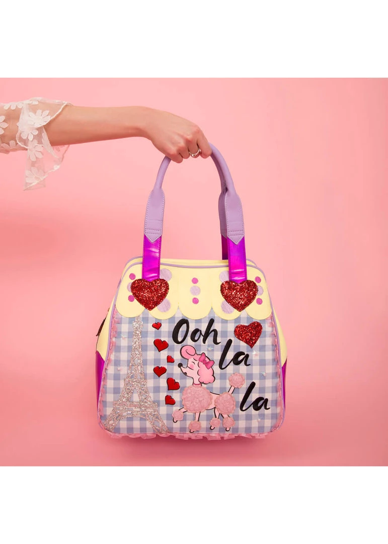 New In Irregular Choice Paris Parade Poodle Bag