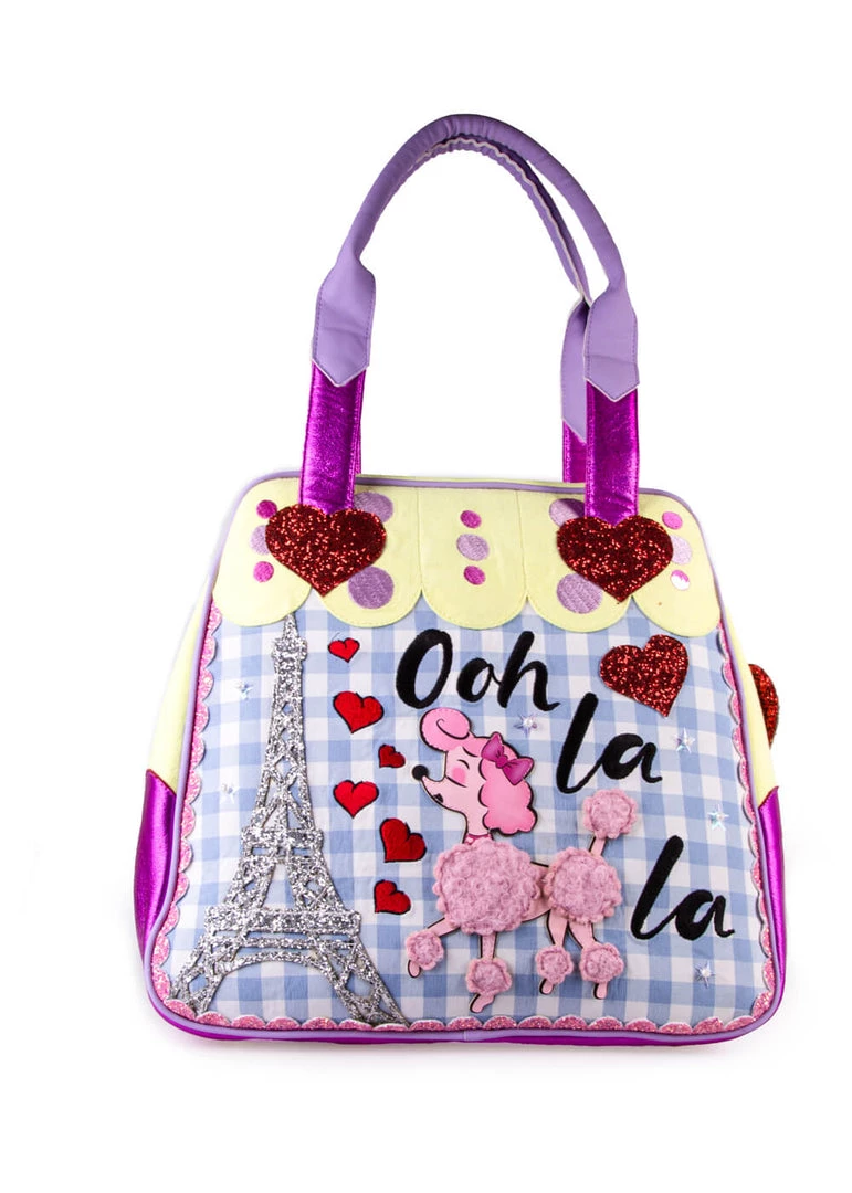 New In Irregular Choice Paris Parade Poodle Bag