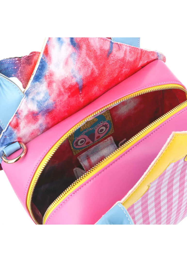 Irregular Choice Dream Time Clock Bag Pink