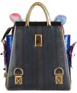 New In Irregular Choice Halloween Biting Blossom Backpack Petrol