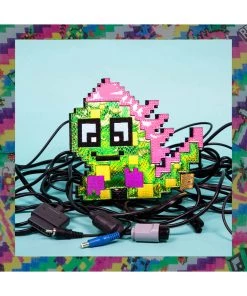 Irregular Choice Gaming Bright Sprite 80's Bag Green New In