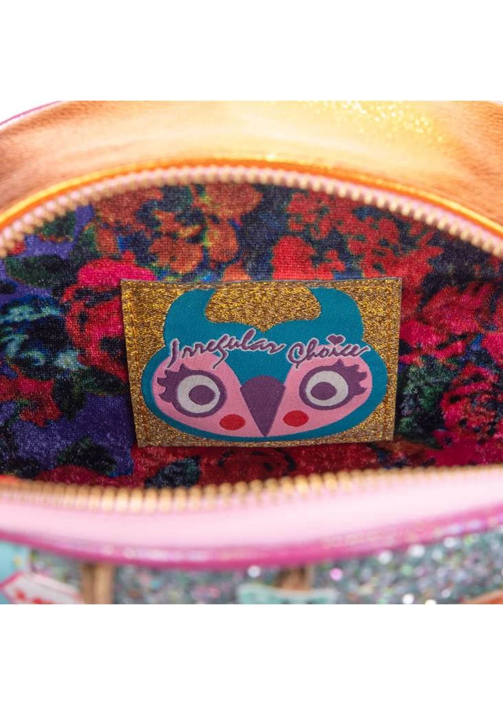 New In Irregular Choice Miami Slice 50's Bag Pink