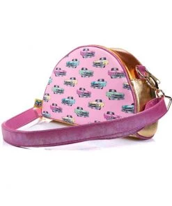 New In Irregular Choice Miami Slice 50's Bag Pink