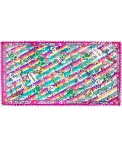 New In Irregular Choice Gaming Scarf Green Yellow