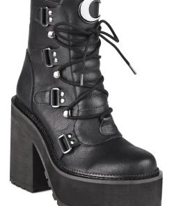 Killstar Broom Rider Moon Boots Black New In