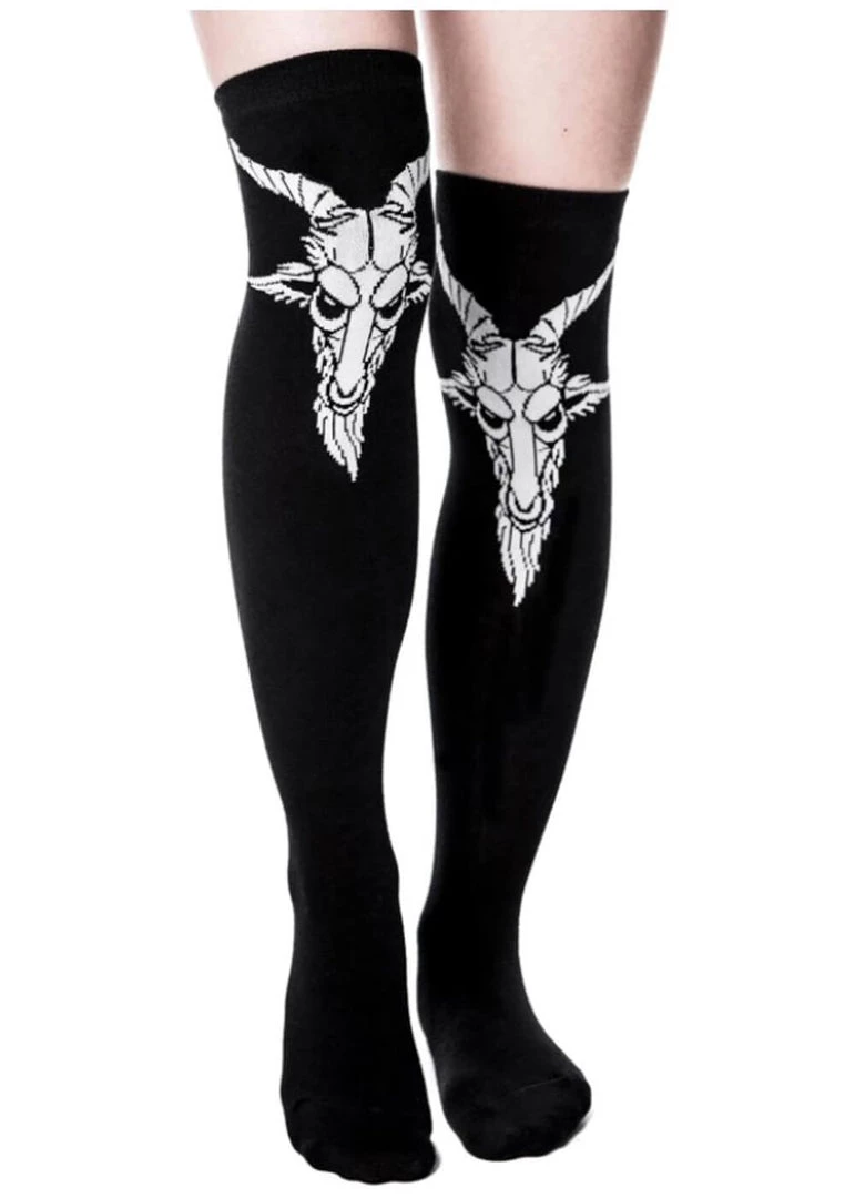 New In Killstar Killing It Long Socks Black