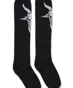 New In Killstar Killing It Long Socks Black