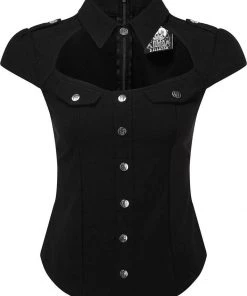 New In Killstar Special Forces 80's Top Black