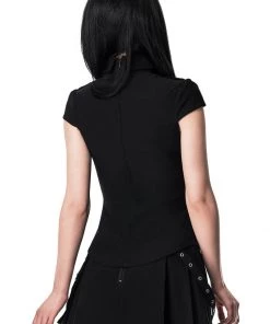 New In Killstar Special Forces 80's Top Black