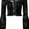 Killstar Verena Lace Maiden Top Black New In
