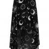 New In Killstar Astral Light 70's Maxi Skirt Black