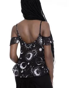 New In Killstar Astral Light 70's Top Black