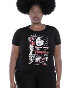 Killstar Forever Young Ringer T-Shirt Black