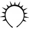New In Killstar Chloe Chaos Spike Headband Black