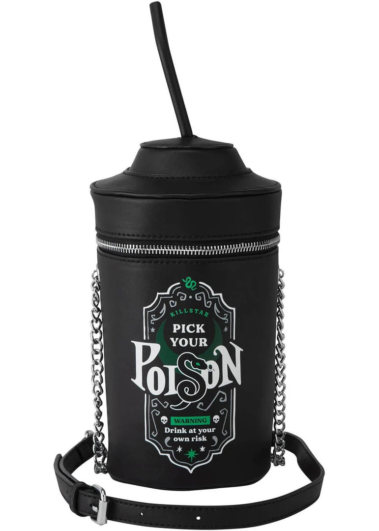 Killstar Pick Your Poison Handbag Black