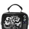 New In Killstar Tv Lies Handbag Black