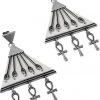 New In Killstar Heaven Sent Ankh Earrings Silver