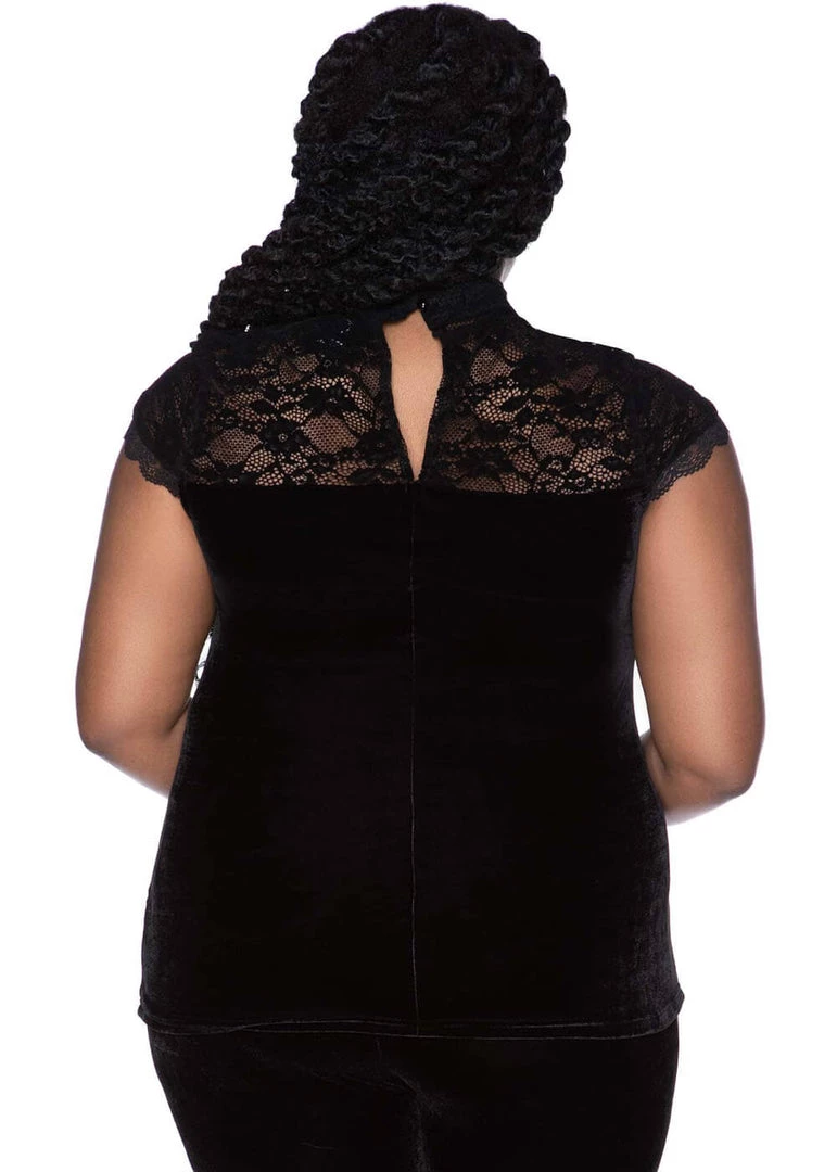 New In Killstar Eternally Yours Keyhole 40's Top Black