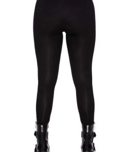 Killstar Paranoid Leggings Black New In