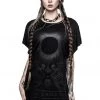 Killstar Black Sun Tunic T-Shirt Dress Black New In
