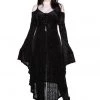 Killstar Grateful Dread Velvet 70's Duster Black New In