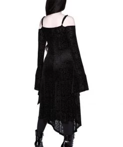 Killstar Grateful Dread Velvet 70's Duster Black New In
