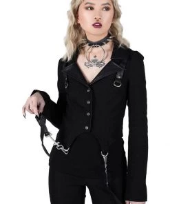 Killstar Office Demon Jacket Black