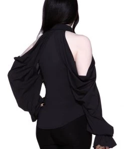 Killstar Devil's Advocate Blouse Black