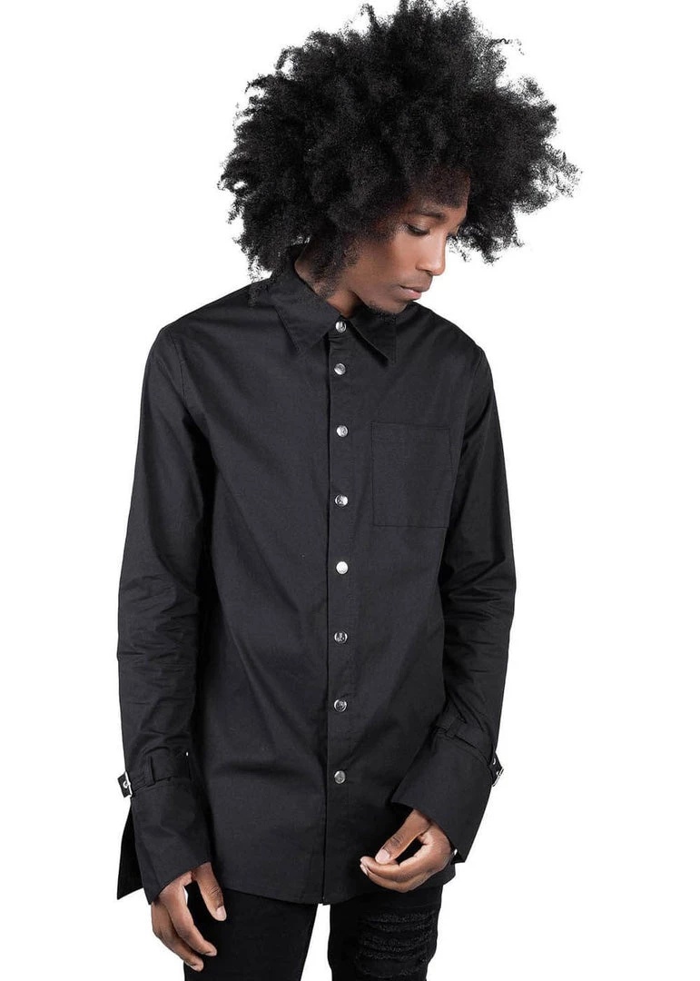 New In Killstar Mens Embalming Shirt Black