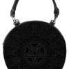 New In Killstar Super Naturalist Pentagram Handbag Black