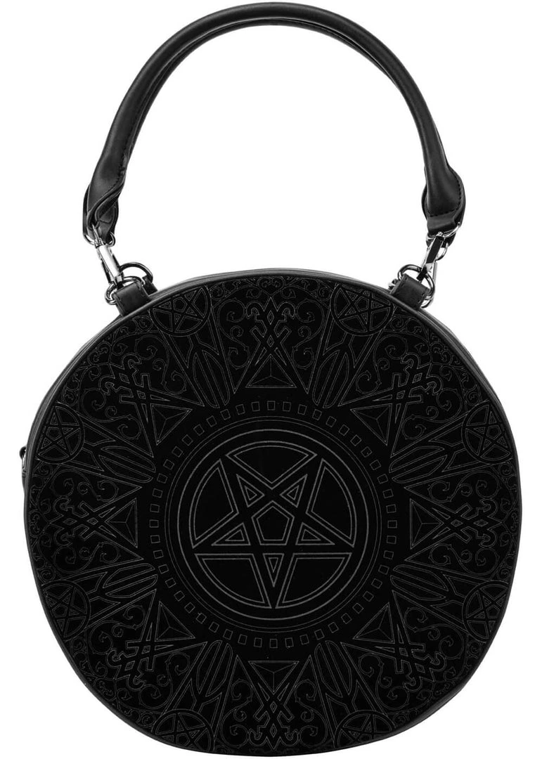 New In Killstar Super Naturalist Pentagram Handbag Black