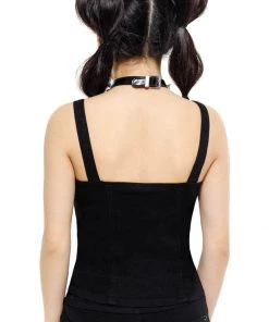 Killstar Disillusion Bat 80's Top Black